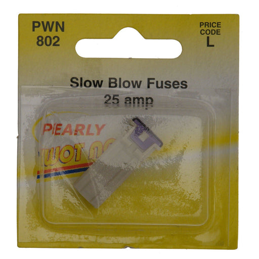 Wot-Nots Fuse - J Type Slow Blow - Clear - 25A Pearl Automotive - Town Tools 