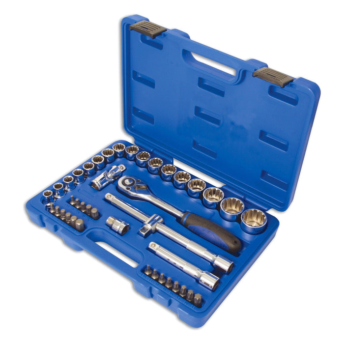 Laser Alldrive Socket Set 1/2"D 42pc 3571 Laser - Town Tools 