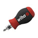 Wiha Magnetic SoftFinish® Stubby Screwdriver with Bit Magazine Wiha - Town Tools