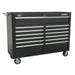 Superline PRO Tool Chest Combination 23 Drawer with 446pc Tool Kit - Black Superline Pro - Town Tools 