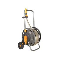 Hozelock 2434 60m Assembled Hose Cart & 30m of 12.5mm Hose