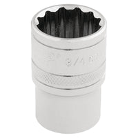 Draper HI-TORQ 12 Point Socket, 1/2" Sq. Dr., 3/4" 33660