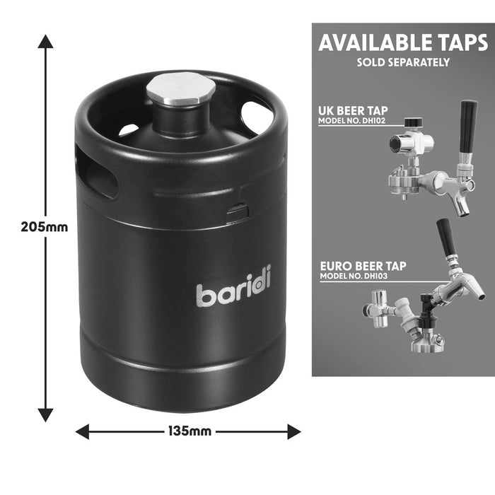 Baridi Keg 2L Capacity DH99 Baridi - Town Tools 