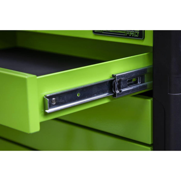Superline PRO Push-To-Open Topchest & Rollcab Combination 11 Drawer - Green Superline Pro - Town Tools 