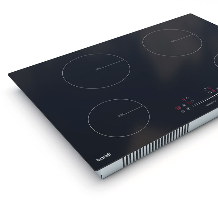 Baridi Integrated Induction Hob with 4 Cooking Zones 77cm 7200W Output Baridi - Town Tools 