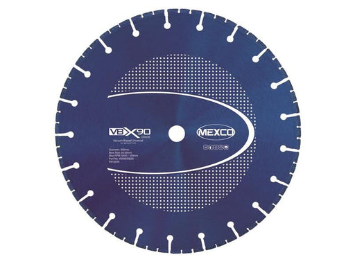 MEXCO VBX90 Grade Universal Diamond Blade 300 x 20mm MEXCO - Town Tools