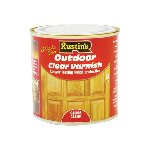 Rustins Exterior Varnish Clear Gloss 2.5 litre Rustins - Town Tools