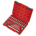 Sealey TRX-Star* Socket, Bit & Spanner Set 35pc 3/8"Sq Drive AK6198 Sealey - Town Tools 