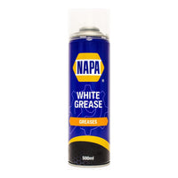 6x NAPA High Performance White Lithuim Grease 500ml Lubrication Spray Aerosol