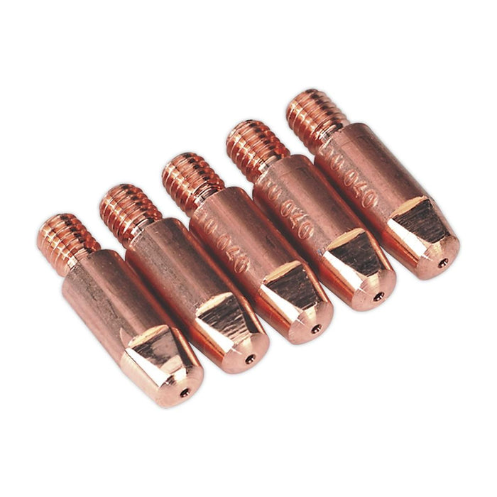 Sealey Contact Tip 1.2mm MB25/36 Pack of 5 MIG919 Sealey - Town Tools 