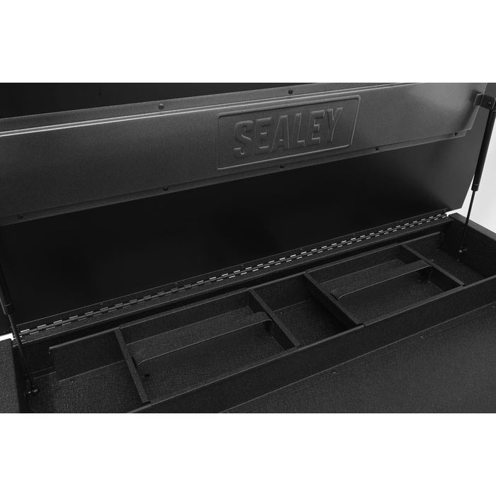 Sealey Mobile Tool Cabinet 1120mm with Power Tool Charging Drawer AP4206BE Sealey - Town Tools 