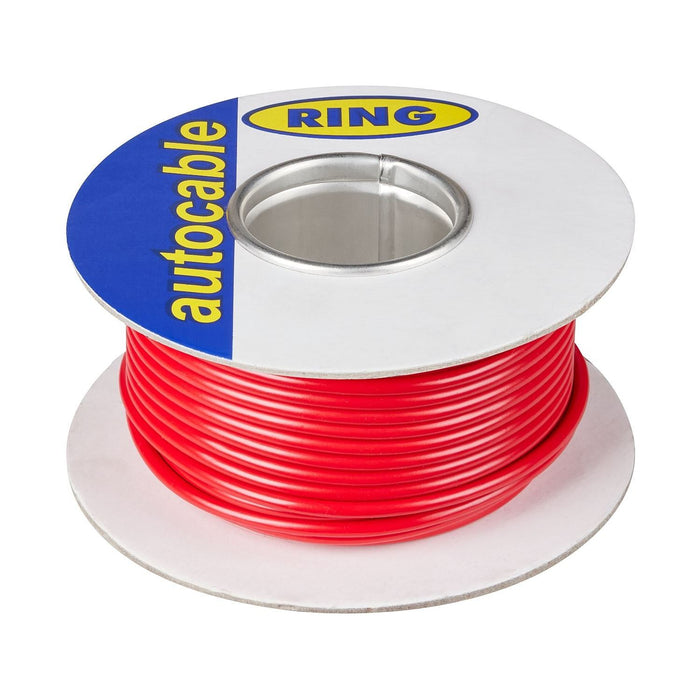 Ring Automotive RC0135R Cables, 65/0.30 mm, 30 m, Red Ring Automotive - Town Tools 