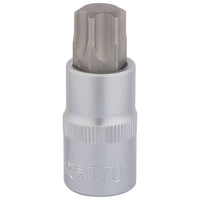 Draper TX-STAR Socket Bit, 1/2" Sq. Dr., T70 x 55mm 16325