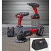 Sealey 3 Tool Cordless Combo Kit 20V SV20 Series CP20VCOMBO1 Sealey - Town Tools 