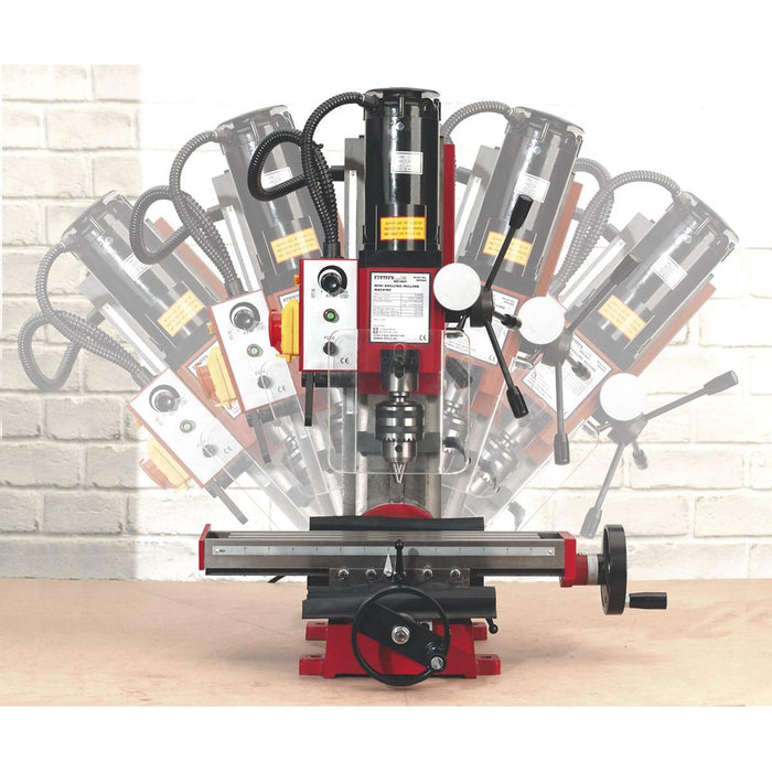 Sealey Mini Drilling & Milling Machine SM2502 Sealey - Town Tools 