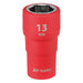 Draper XP1000 VDE Socket, 1/4" Sq. Dr., 13mm Draper - Town Tools