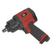 Sealey Composite Air Impact Wrench 1/2"Sq Drive Twin Hammer GSA6002 Sealey - Town Tools 