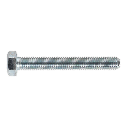 Sealey HT Setscrew M8 x 60mm 8.8 Zinc Pack of 50 SS860 Sealey - Town Tools 