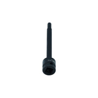 Laser Extra Long Impact Hex Bit 1/2"D 7mm 8583