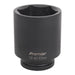 Sealey Impact Socket 85mm Deep 1"Sq Drive IS185D Sealey - Town Tools 