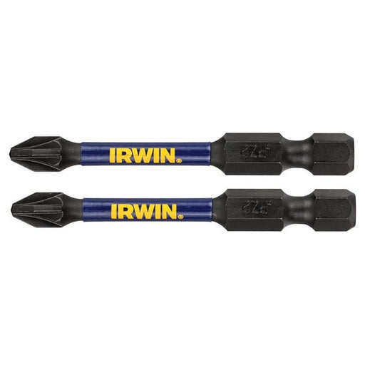Irwin® Impact Pro Performance Screwdriver Bits PZ2 57mm (Pack 5) IRWIN® - Town Tools
