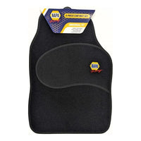 NAPA Consumables NAPA Racing Universal 4Pc Car Mat Set With Black Banding