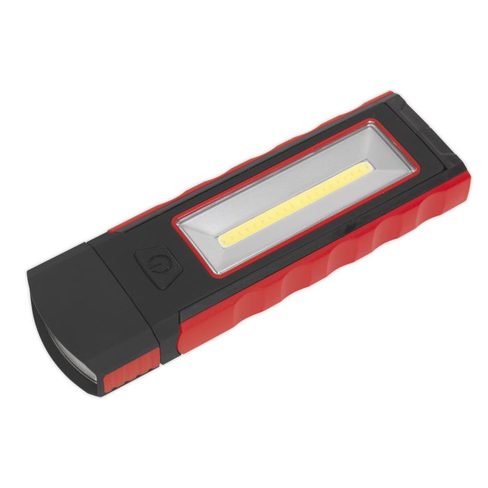 Sealey Magnetic Pocket Light 3W + 0.5W COB LED Display Box of 12 LED4101DB Sealey - Town Tools 