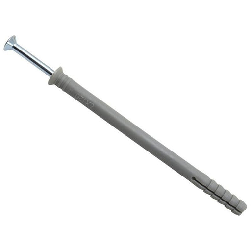 Masonmate® Nylon Hammer-In Fixing 8 x 120mm (50) MASONMATE® - Town Tools
