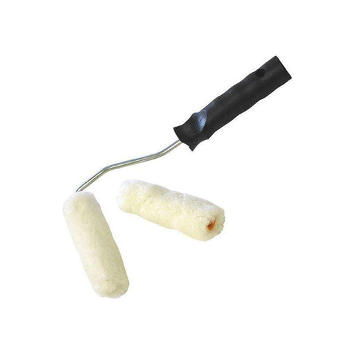 Faithfull Mini Roller Kit Frame & 2 Refills 100mm (4in) Faithfull - Town Tools