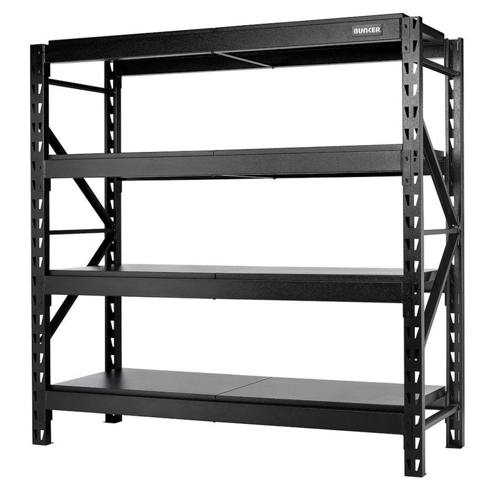 BUNKER 22 Piece 4 Tier Racking, 1600mm - B500-4TM