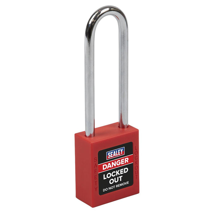 Sealey Safety Lockout Padlock - Long Shackle EV12 Sealey - Town Tools 