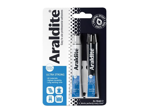 Araldite Standard Epoxy 2 x 15ml Tubes Araldite� - Town Tools