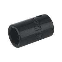 Sealey Impact Socket 12mm 3/8"Sq Drive IS3812