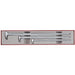 Teng Tools Pry Bar Set Roll/Heel TTX4 3 Pieces Teng Tools - Town Tools 