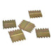 Faithfull Scutch Combs 25mm (1in) Pack of 5 Faithfull - Town Tools
