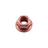 Connect Copper Flashed Nut Flanged & Self Locking M8 x 1.25 x 12mm Hex 5pc 30737