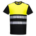 Portwest Pw3 Hi-Vis Cotton Comfort Class 1 T-Shirt S/S PW311BKYXXXL Portwest - Town Tools 