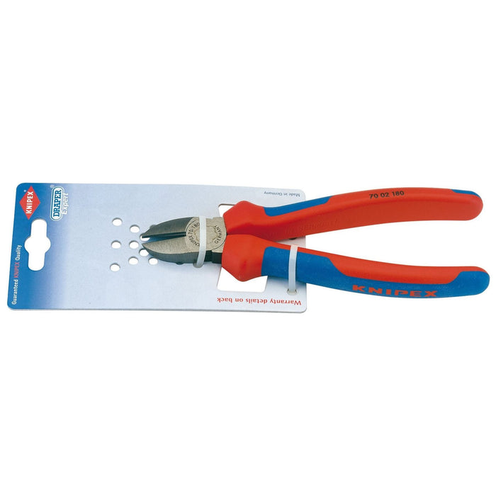 Draper Knipex 70 02 180 Diagonal Side Cutter, 180mm 18442 Draper - Town Tools 