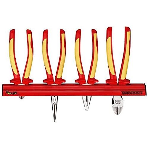 Teng Tools Insulated Plier Set Wall Rack 4 Pieces Teng Tools - Town Tools 