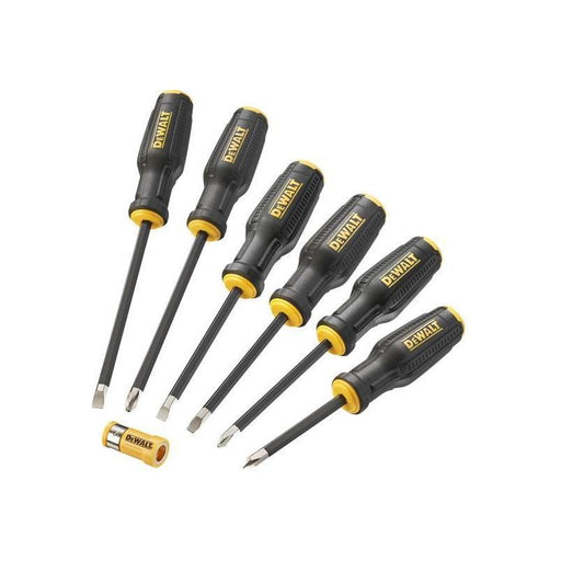 Dewalt Full Fit Screwdriver Set, 6 Piece Dewalt - Town Tools