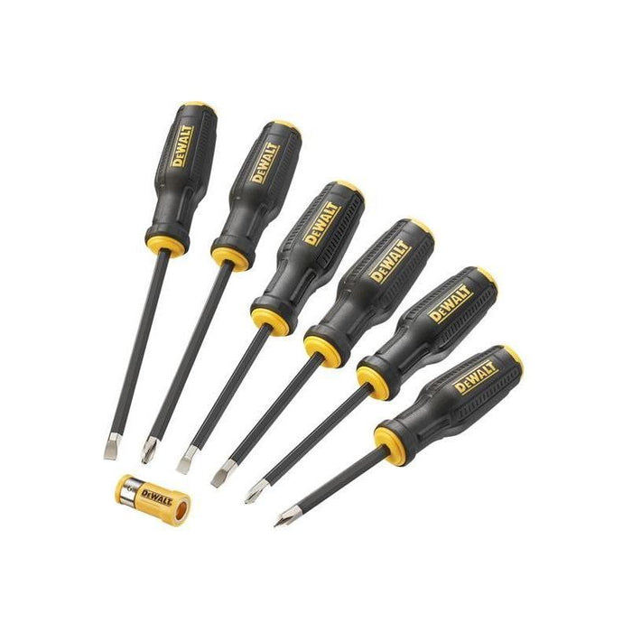 Dewalt Full Fit Screwdriver Set, 6 Piece Dewalt - Town Tools