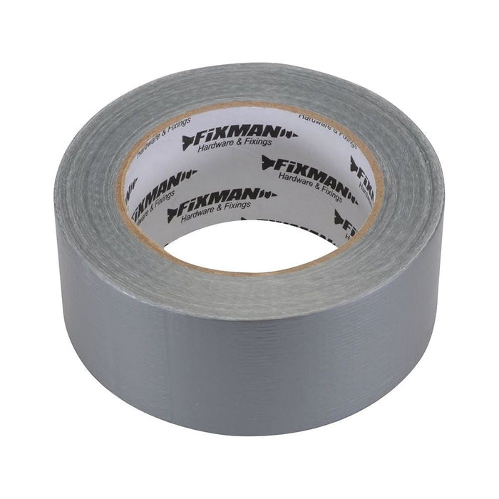 Fixman Heavy Duty Duct Tape 50mm x 50m Silver Fixman - Town Tools 