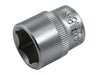Faithfull Hex Socket 3/8in Drive 18mm Faithfull - Town Tools