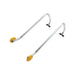 Zarges Roof Hooks with Wheels (1 pair) Zarges - Town Tools