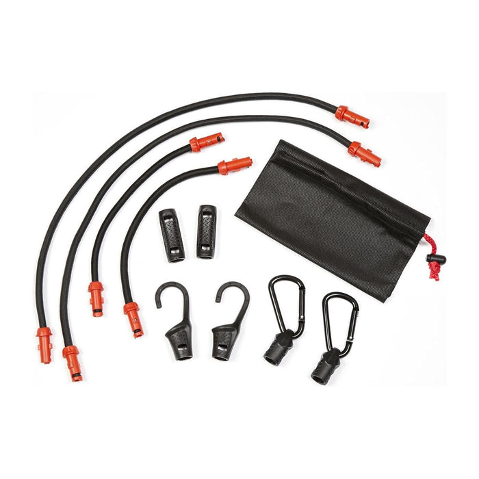 Ring RLS10 Bungee Clic 10 Piece Set - Adjustable Load Securing Bungee Set with I Ring Automotive - Town Tools 