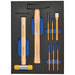 Draper Bunker Hammer and Pin Punch Set in EVA Foam Inlay (8 Piece) Draper - Town Tools