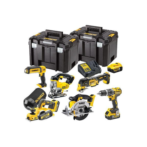 Dewalt Power Tools DCK665P3T XR Compact 6 Piece Woodworking Kit 18V 3 x 5.0Ah Li-ion DeWALT Power Tools - Town Tools