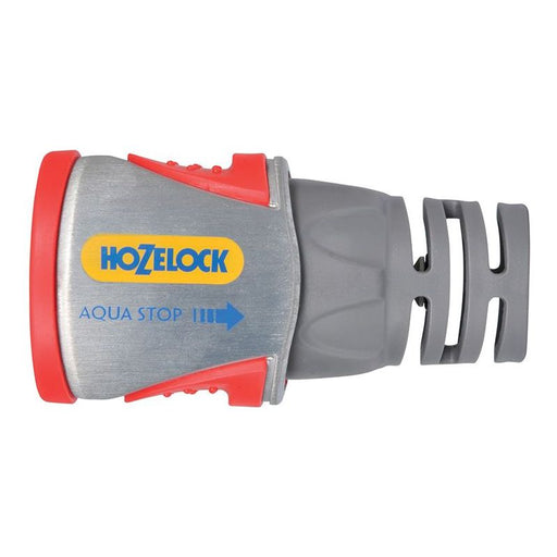 Hozelock 2035 Pro Metal AquaStop Hose Connector 12.5-15mm (1/2-5/8in) Hozelock - Town Tools