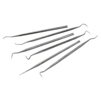 Faithfull Picks & Carvers Set 6 Piece Stainless Steel