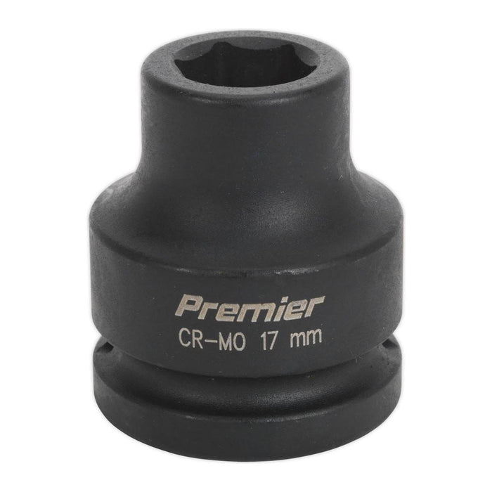 Sealey Impact Socket 17mm 3/4"Sq Drive IS3417 Sealey - Town Tools 
